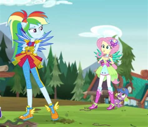 Fluttershy Mlp Rainbow Dash Equestria Girls Tinkerbell Disney
