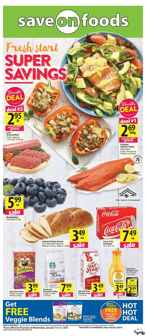 Save On Foods Bc Flyer January 7 To 13 Canada