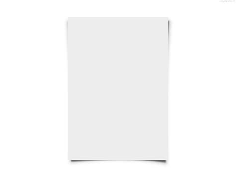 Blank White Paper Png Tinydesignr