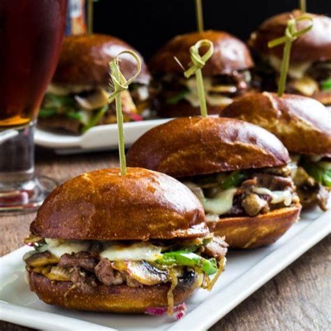 How to make a philly cheese steak sandwich: foodsforus: "Philly Cheese Steak Sliders " | Recipes ...