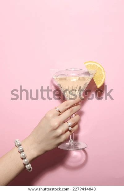 Hand Holding Martini Glass Over 3 173 Royalty Free Licensable Stock