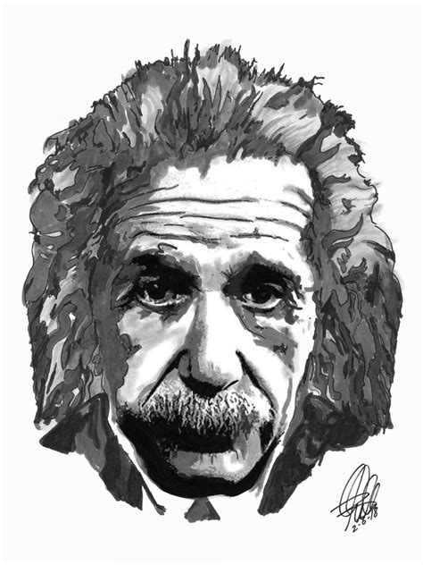 Albert Einstein Scientist Relativity Physics Emc2 Poster Print Wall