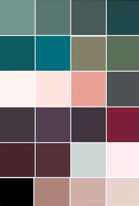 They are winter, spring, summer, autumn (рис. color palette | Deep winter colors, Soft summer palette ...