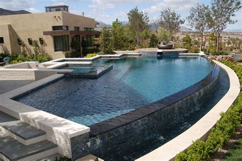 Custom Negative Edge Pool Luxury Swimming Pools Luxury Pools Dream