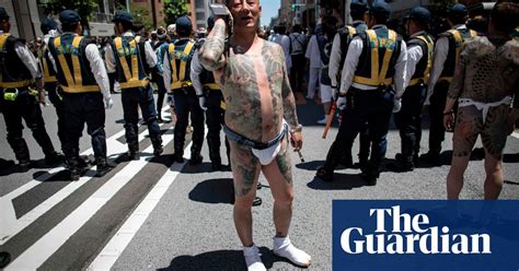 Sanja Matsuri Festival Yakuza Day In Pictures World News The Guardian