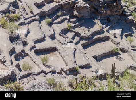 Ruins Of Ancient Pre Inca Town Quilmes Argentina Stock Photo Alamy