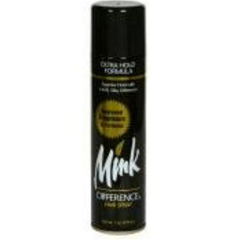 Mink Difference Hair Spray Aerosol Extra Hold 7 Oz3 Packs Walmart
