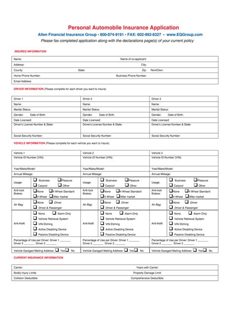 On your auto insurance declarations page, you'll see all the discounts applied to your premium for the current policy term. Auto Insurance Declaration Page - Fill Out and Sign Printable PDF Template | signNow