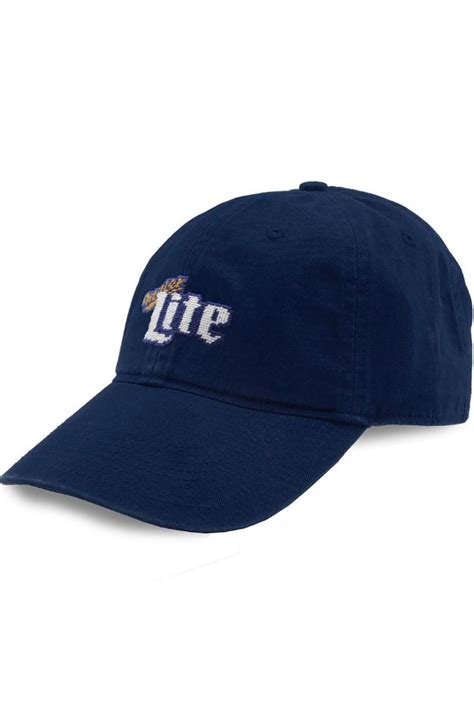 Miller Lite Needlepoint Hat By Smathers And Branson Shopperboard