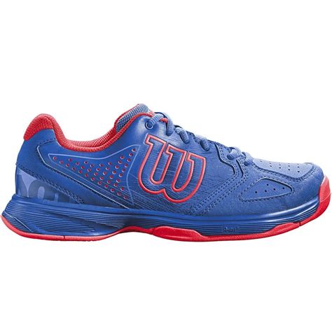 Wilson Kaos Comp Junior Tennis Shoe Bluecoral