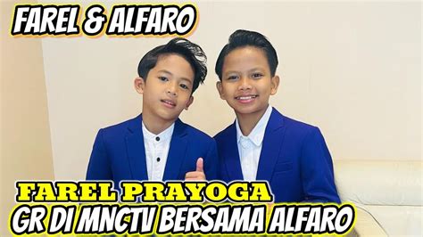 Penampilan Farel Prayoga Dan Alvaro Gr Di Mnctv Youtube