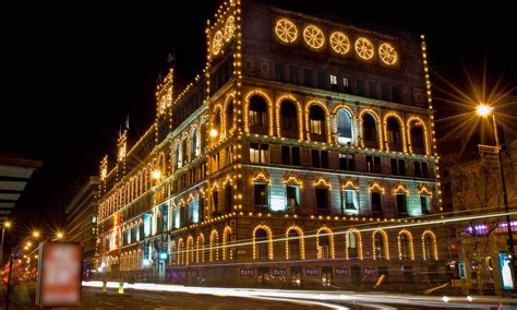 Britannia Hotel Manchester At Night Ed Okeeffe Photography