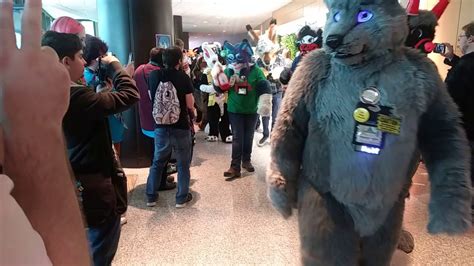 Fursuit Parade Motor City Furry Con 2019 Youtube