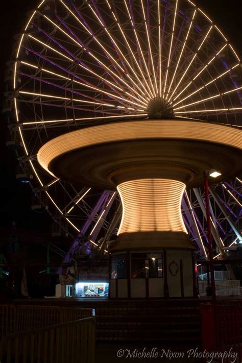 Ferris Wheel And Swings At Wonderland On Ocean City Nj Boardwalk At