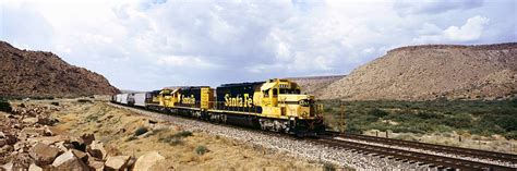 Santa Fe Railroad Route 66 Valentine Arizona Walls 360