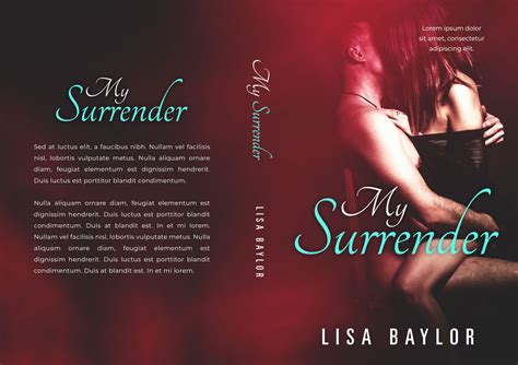 My Surrender Erotic Romance Erotica Premade Book Cover For Sale