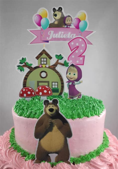 Actualizar 44 Images Diseños De Pasteles De Masha Y El Oso Viaterramx