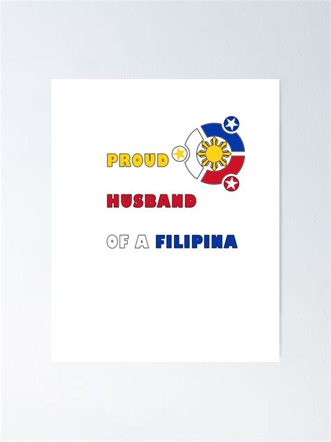 my wife is a filipina poster by avocado chick redbubble