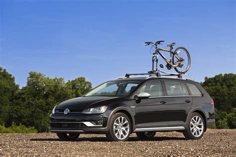 2017 Volkswagen Alltrack Base Racks And Bike Holder Attachment Bike
