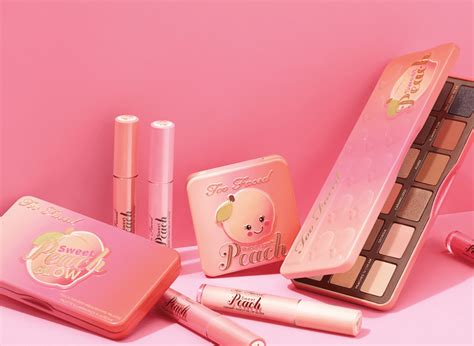 Sweet Peach Makeup Collection Prices Too Faced Cosmetics Peach