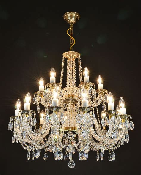 Hd Wallpaper Close Up Of Crystal Chandelier Abstract Detail