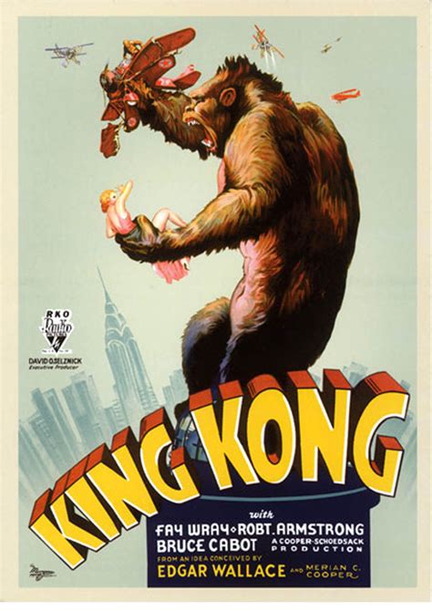 A Movie Poster For King Kong