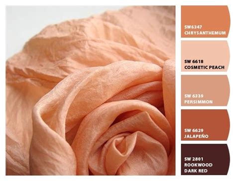 Peach Flesh Paint Colors From Chip It By Sherwin Williams Peach Color Palettes Seeds Color