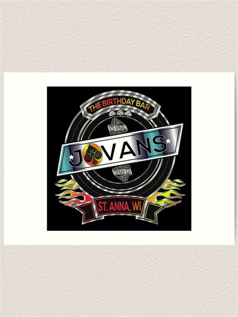 Ace Of Spades Jovans Logo Art Print For Sale By Papajovan Redbubble