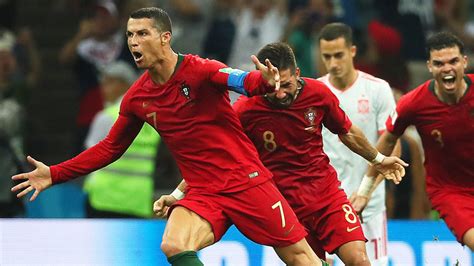 Cristiano Ronaldo Hat Trick Saves Portugal In 3 3 Spain Thriller