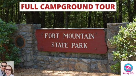 Fort Mountain State Park Full Campground Tour Review Walk Through