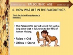 Prehistory paleolithic