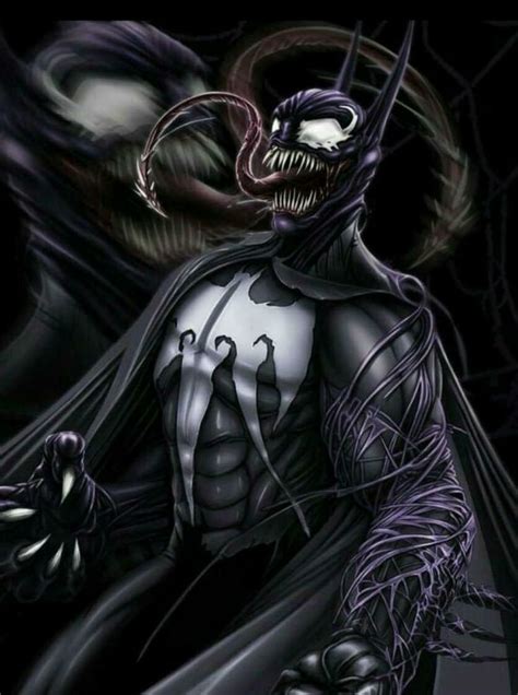 Bat Venom Batman Superhero Symbiote