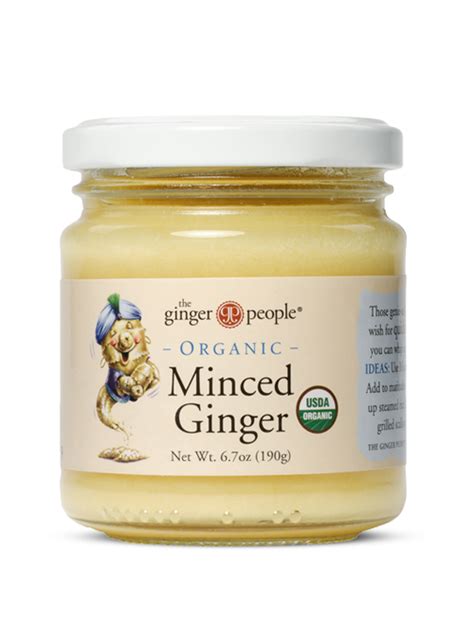 Organic Minced Ginger Us The Ginger People