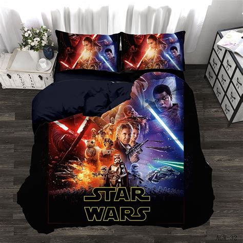 Star Wars Bedding Set Lightsaber Star Wars Bedding Set Hero Etsy