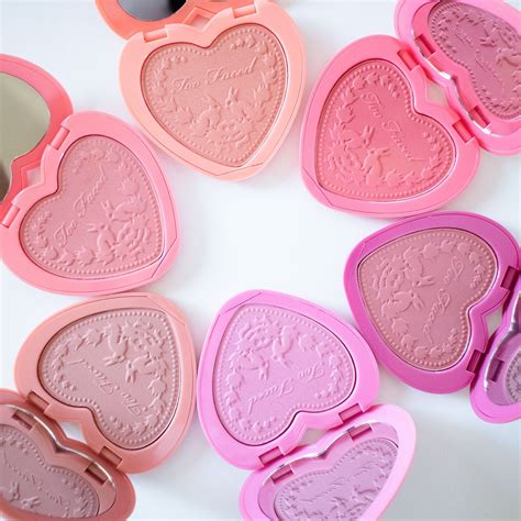 Too Faced Love Flush Blush In Baby Love Review And Swatches Pink