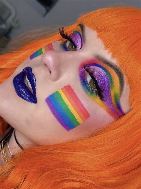 Pride Makeup Looksrainbow Eyeshadow Pride Makeup Rainbow Makeup