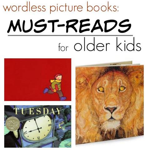 Wordless Picture Books: Must-Reads for Older Readers | Wordless picture