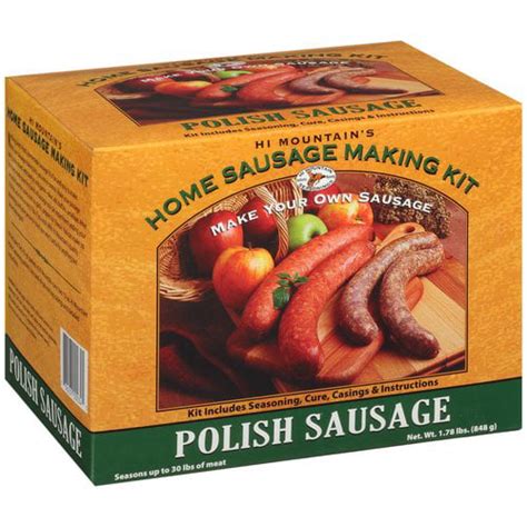Hi Mountains Polish Sausage Home Sausage Making Kit 178 Lbs