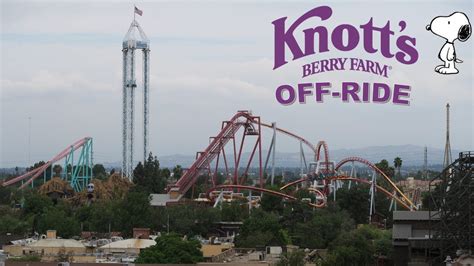 Knotts Berry Farm Off Ride Footage Southern California Cedar Fair