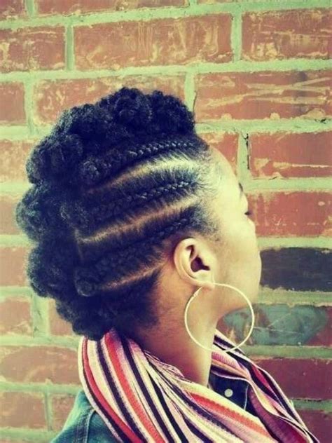 Fun Fancy And Simple Natural Hair Mohawk Hairstyles