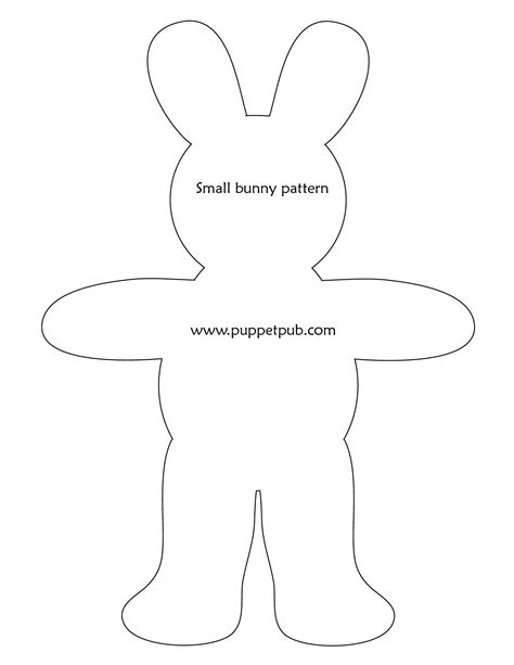 Hello, and welcome to our blog. free Bunny Rabbit Patterns | scope of work template ...