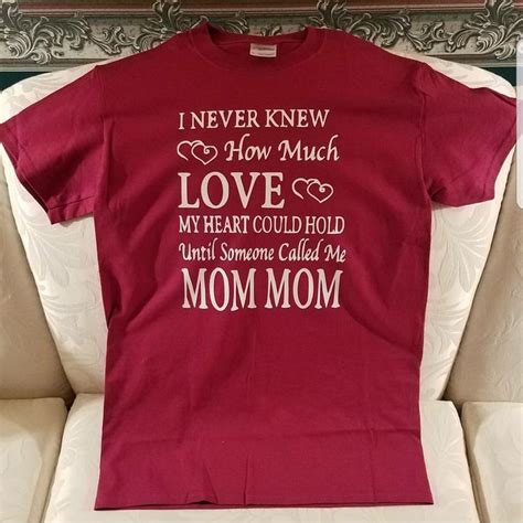 Mommom T Shirt Call My Mom Shirts T Shirt
