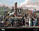 Execution of Marie Antoinette, 1793 Stock Photo - Alamy