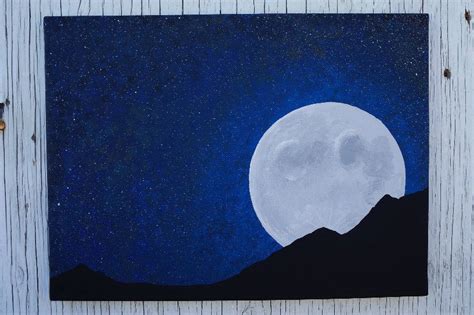 Night Moon Paintings