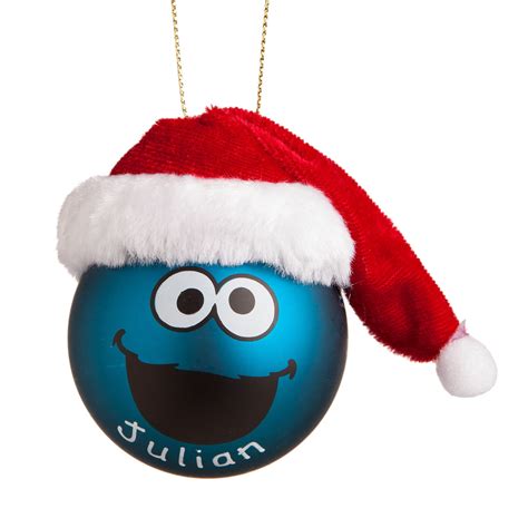 Personalized Cookie Monster Ornament