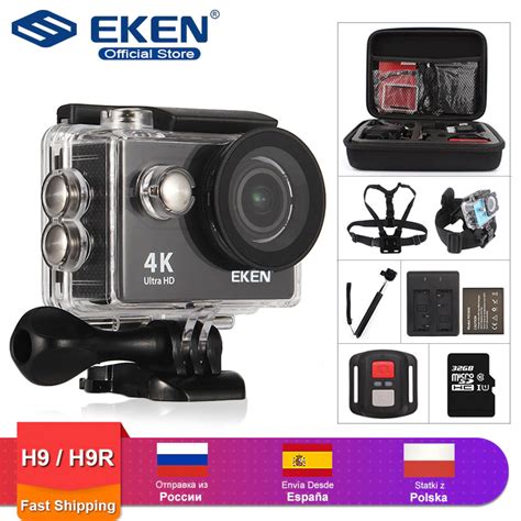 Eken H9r H9 Action Camera Ultra Hd 4k 30fps Wifi 20 170d Underwater Waterproof Helmet