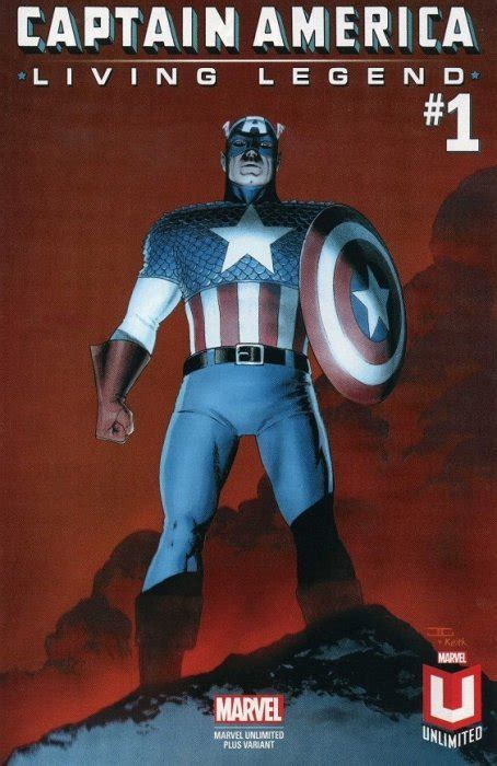 Captain America Living Legend 1e Marvel Comics