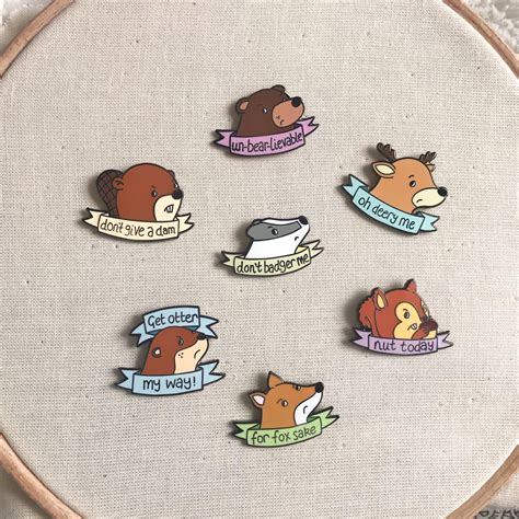 My Full Collection Of Grumpy Woodland Animal Pins Renamelpins