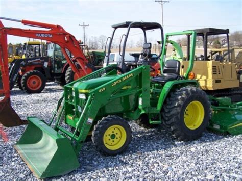 225 2004 John Deere 790 4x4 Compact Tractor Loader Lot 225