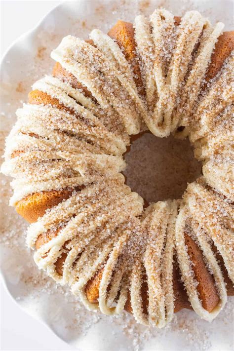 Easy Snickerdoodle Bundt Cake Recipe Made With A Cake Mix Practically